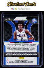 2020-21 Panini Prizm #256 Tyrese Maxey RC