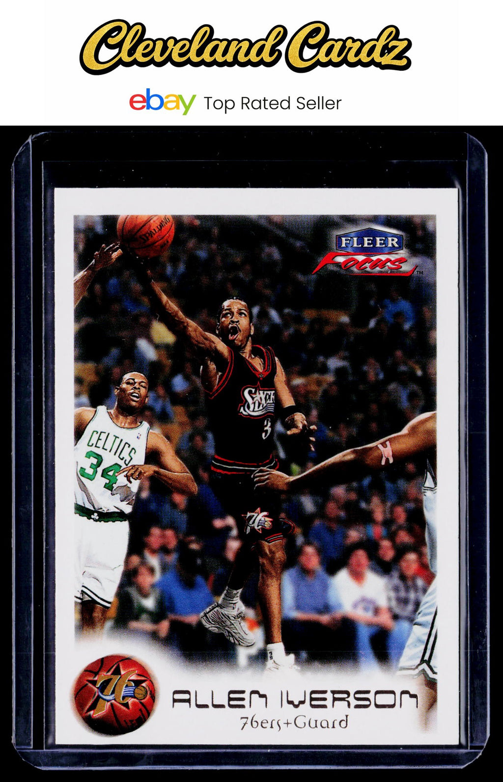 1999-00 Fleer Focus #18 Allen Iverson