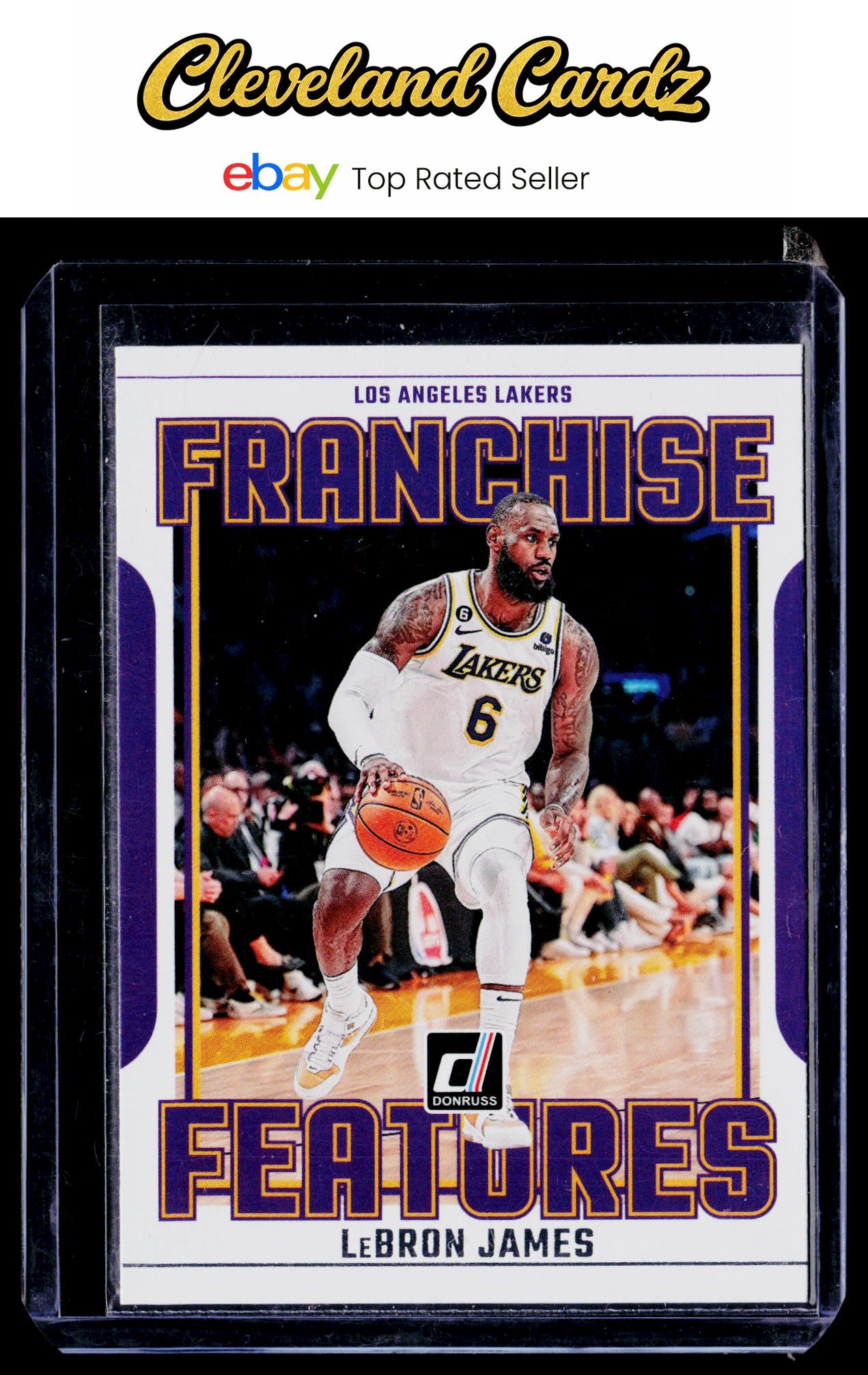 2023-24 Donruss #23 LeBron James Franchise Features