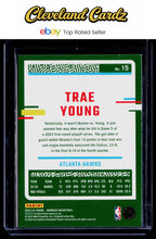 2023-24 Donruss #15 Trae Young Green Laser Holo
