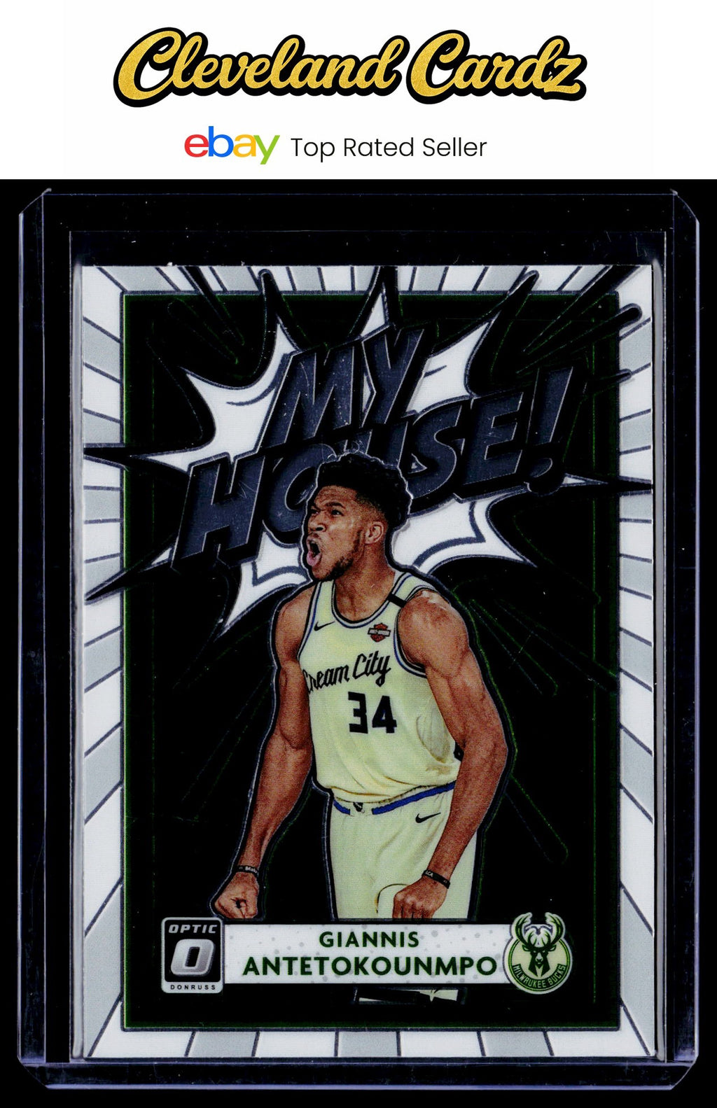 2020-21 Donruss Optic #2 Giannis Antetokounmpo My House