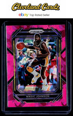 2022-23 Panini Prizm #276 Magic Johnson Pink Ice Prizm