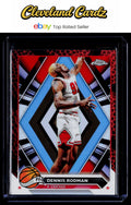 2023-24 Topps Chrome #87 Dennis Rodman Orange Basketball Refractor