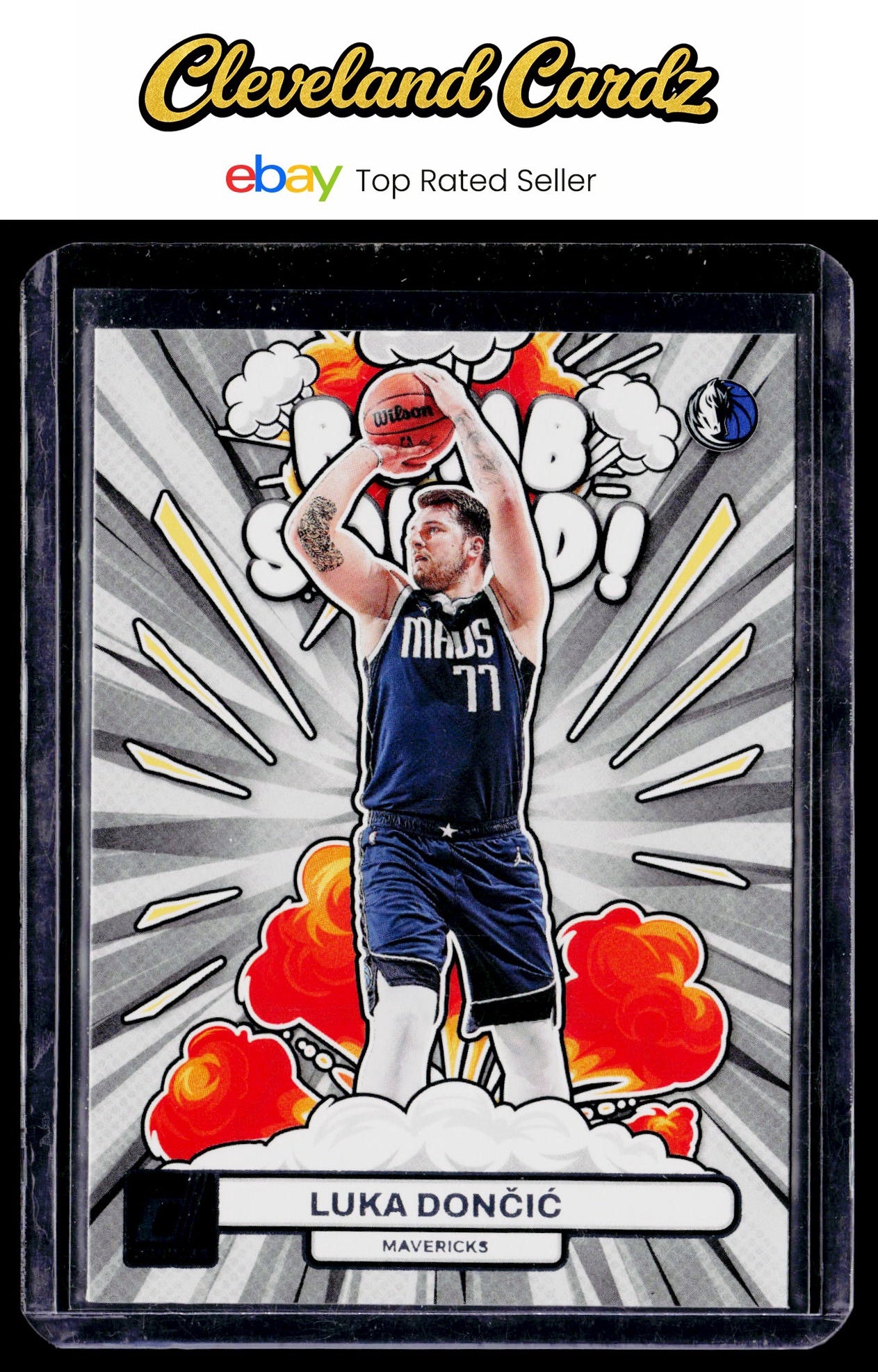 2023-24 Donruss #3 Luka Doncic Bomb Squad