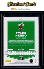2021-22 Donruss #114 Tyler Herro Holo Orange Laser