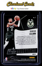 2023-24 Panini Revolution #1 Damian Lillard Winter