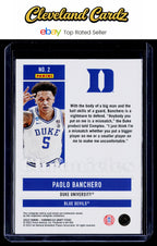 2022 Panini Chronicles Draft Picks #2 Paolo Banchero RC