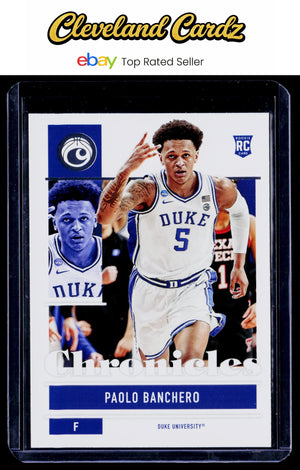 2022 Panini Chronicles Draft Picks #2 Paolo Banchero RC