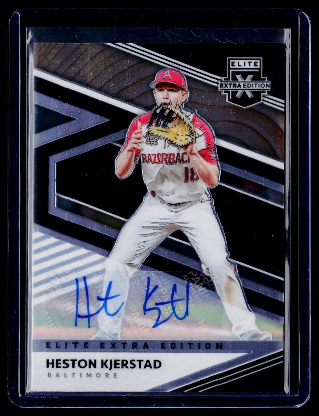 2020 Panini Elite Extra Edition #2 Heston Kjerstad Opti-Chrome Signatures
