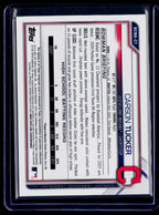 2021 Bowman Chrome #BCMA-CT Carson Tucker Prospect Autographs Mojo Refractor