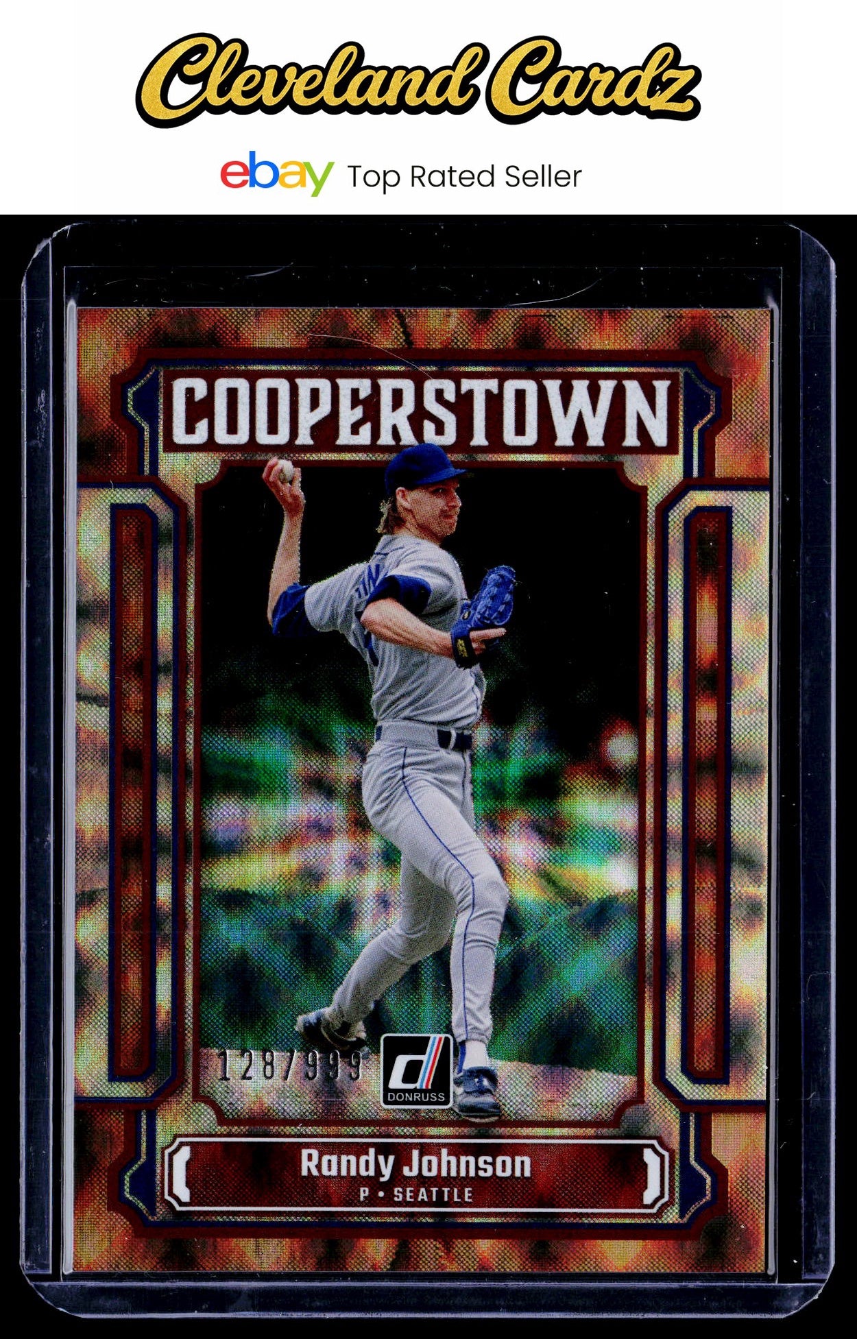 2023 Donruss #CT11 Randy Johnson Cooperstown #/999
