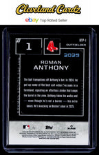 2025 Bowman #BTP-1 Roman Anthony Bowman Scouts Top 100