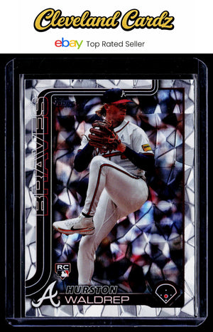 2025 Topps #253 Hurston Waldrep Diamante Foil RC