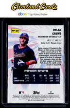 2025 Topps Chrome #PP-20 Dylan Crews Power Players RC
