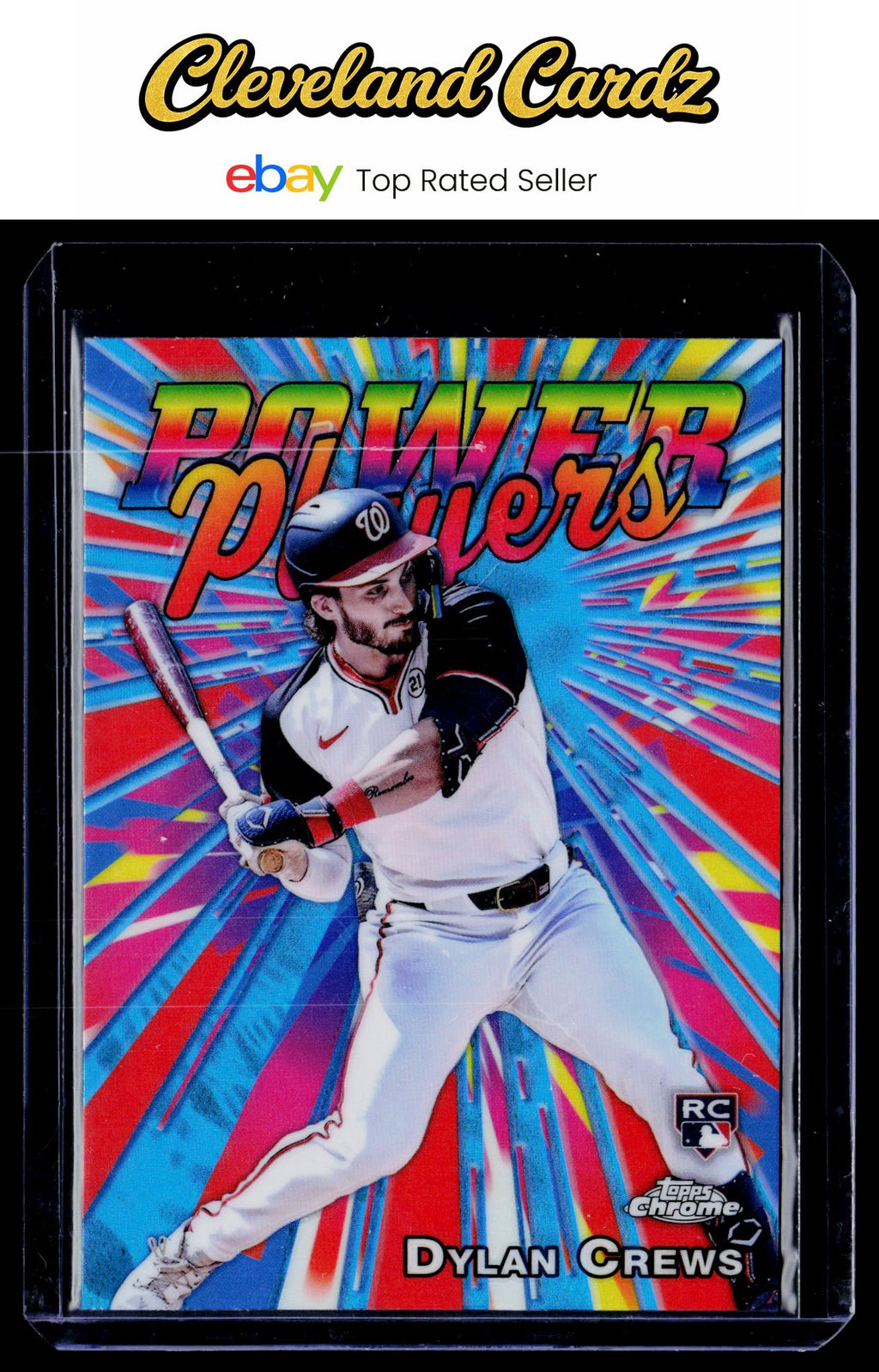 2025 Topps Chrome #PP-20 Dylan Crews Power Players RC