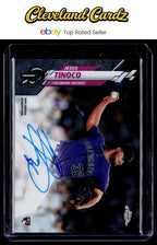 2020 Topps Chrome #RA-JT Jesus Tinoco Rookie Autographs RC
