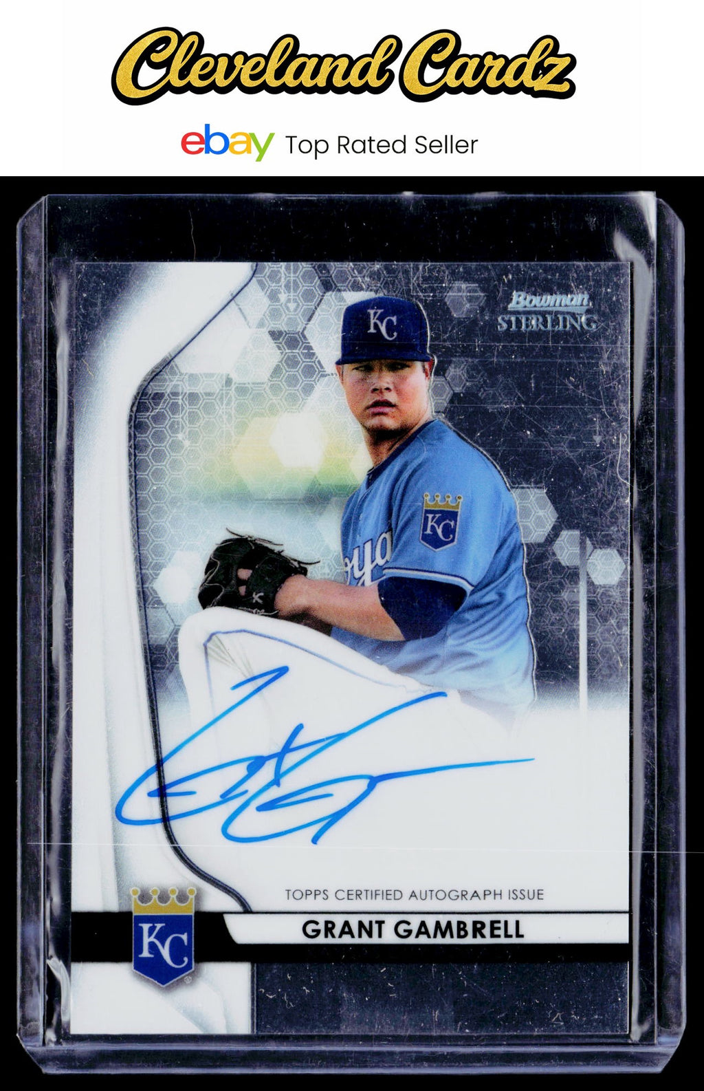 2020 Bowman Sterling #BSPA-GG Grant Gambrell Prospect Autographs