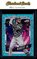 2024 Topps Chrome Cosmic #49 Luis Robert Jr. Aqua Equinox Refractors #/199