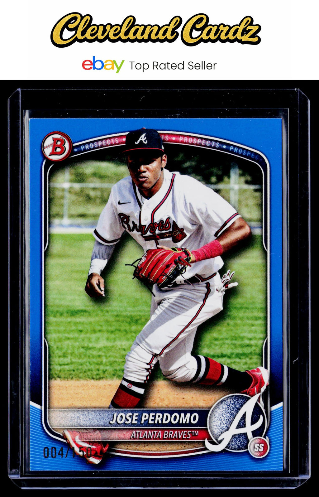 2025 Bowman #BP-106 Jose Perdomo Prospects Blue #/150