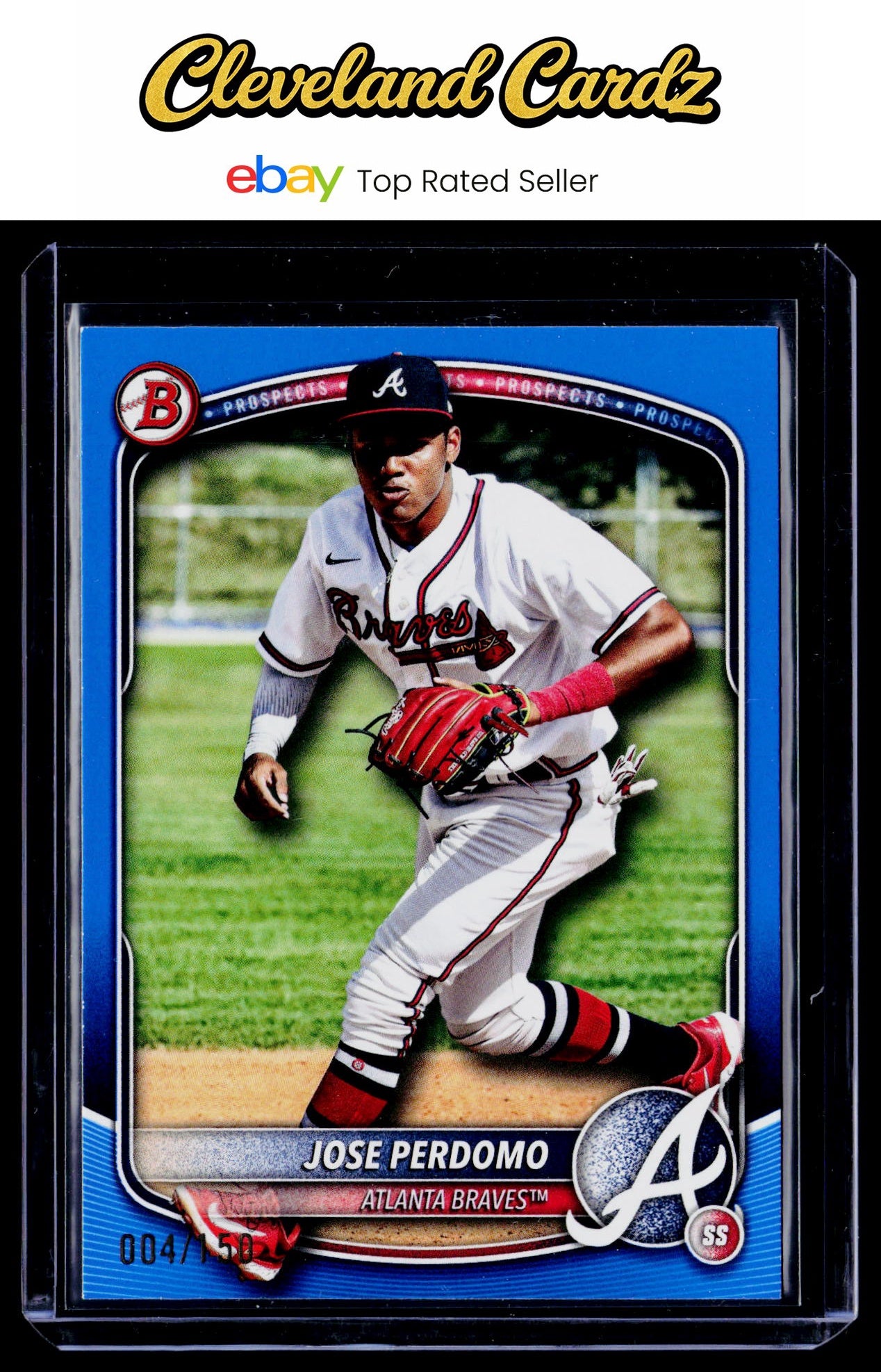 2025 Bowman #BP-106 Jose Perdomo Prospects Blue #/150
