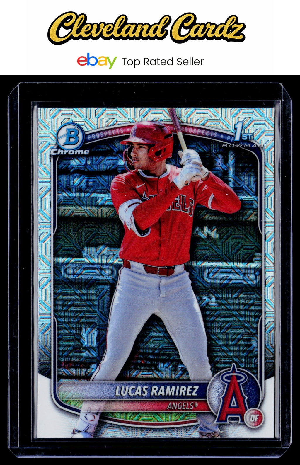 2025 Bowman #BCP-135 Lucas Ramirez Chrome Prospects Mojo Refractor