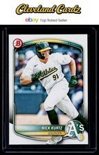 2025 Bowman #BP-114 Nick Kurtz Prospects