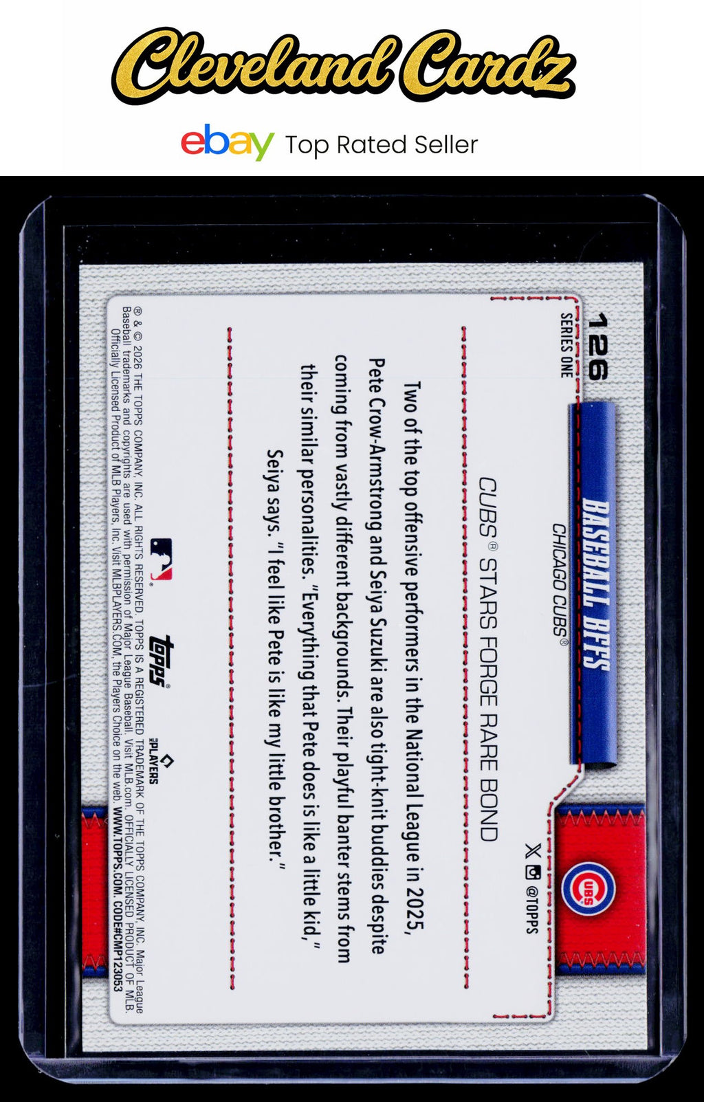 2026 Topps #126 Baseball BFFs