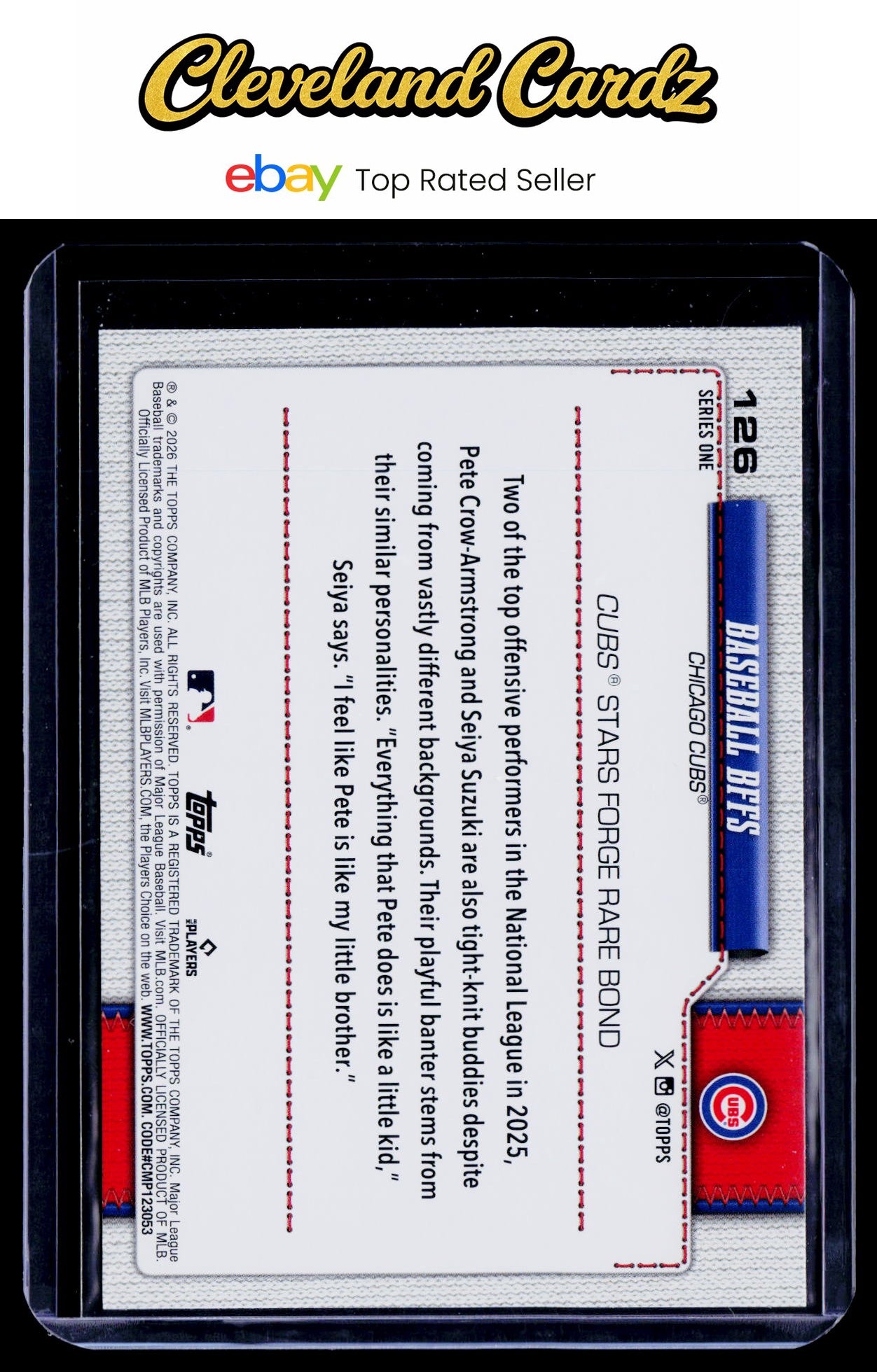 2026 Topps #126 Baseball BFFs