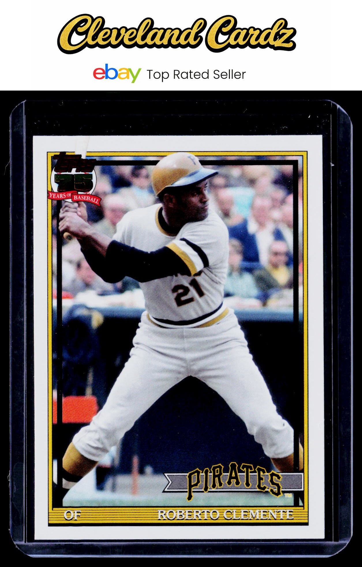 2026 Topps #T91-99 Roberto Clemente 1991 Topps Baseball 35th Anniversary