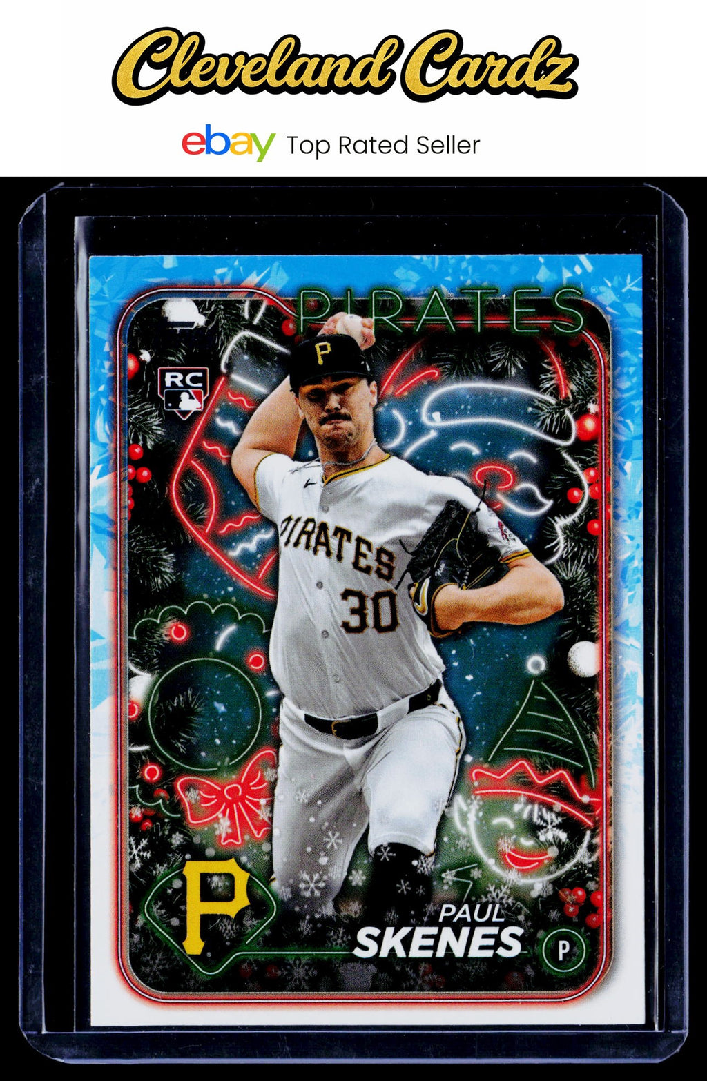 2024 Topps Holiday #H165 Paul Skenes RC