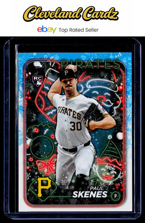 2024 Topps Holiday #H165 Paul Skenes RC