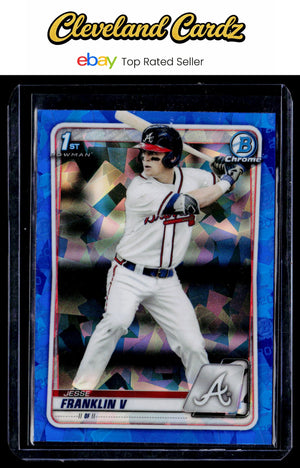2020 Bowman Draft Sapphire Edition #BD-17 Jesse Franklin V