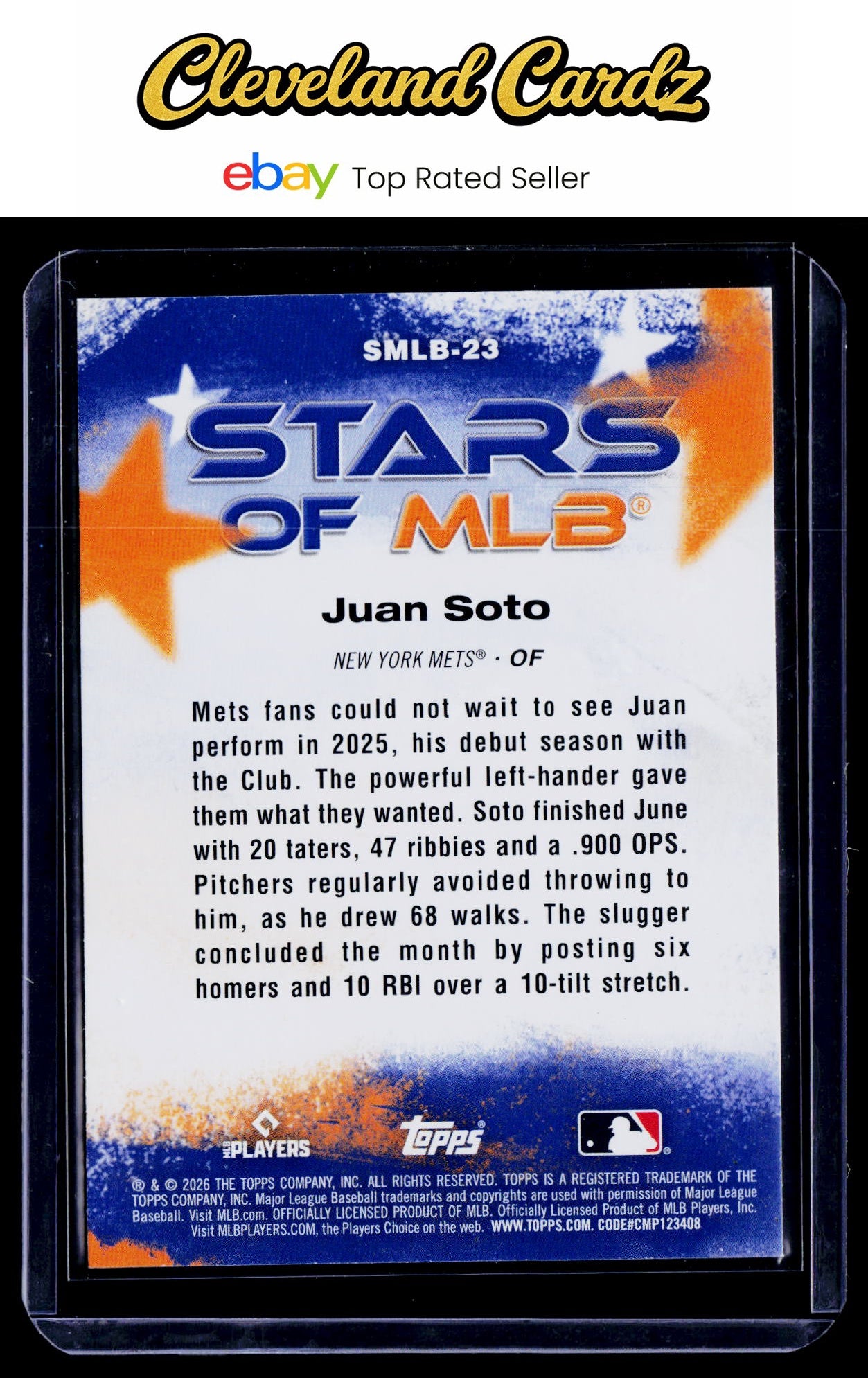 2026 Topps #SMLB-23 Juan Soto Stars of MLB
