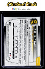 2025 Bowman #BCP-104 Cobb Hightower Chrome Prospects X-Fractor