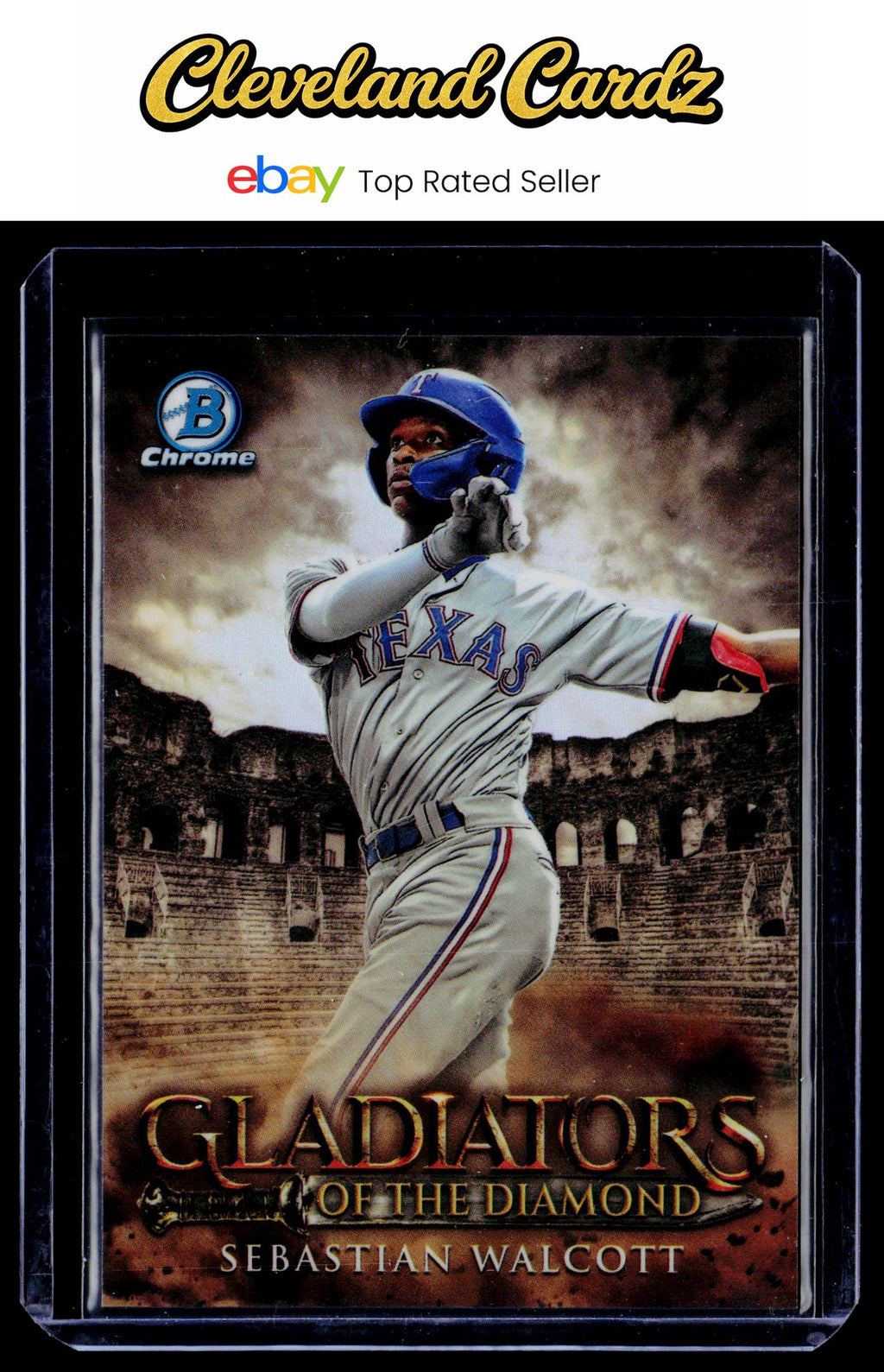 2024 Bowman #GOTD-18 Sebastian Walcott Gladiators of the Diamond