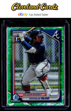 2024 Bowman #BCP-11 Douglas Glod Chrome Prospects Lunar Glow Refractors