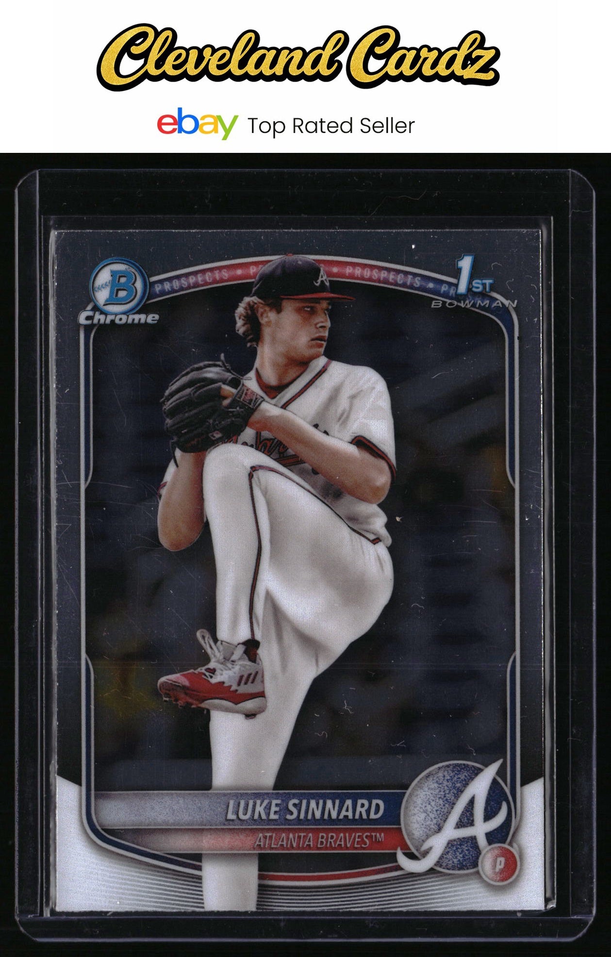 2025 Bowman #BCP-62 Luke Sinnard Chrome Prospects