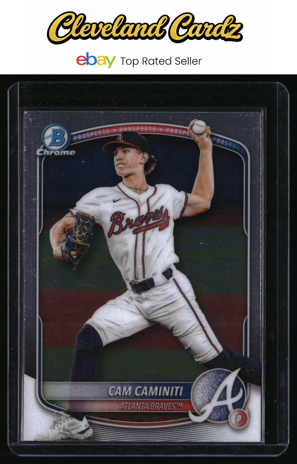 2025 Bowman #BCP-46 Cam Caminiti Chrome Prospects