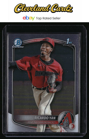 2025 Bowman #BCP-31 Ricardo Yan Chrome Prospects