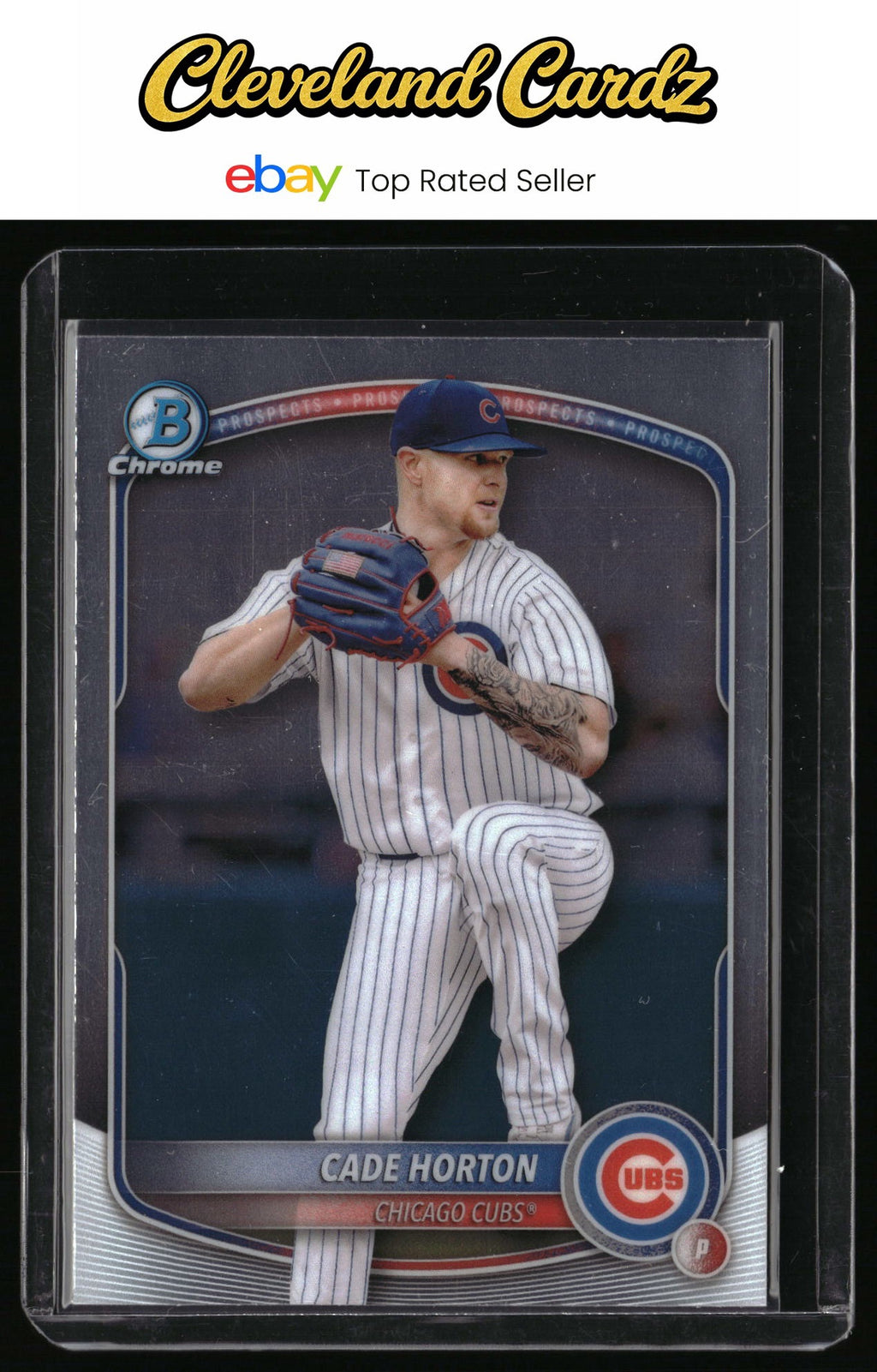 2025 Bowman #BCP-10 Cade Horton Chrome Prospects