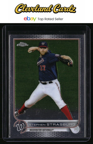 2022 Topps Chrome Sonic #184 Stephen Strasburg