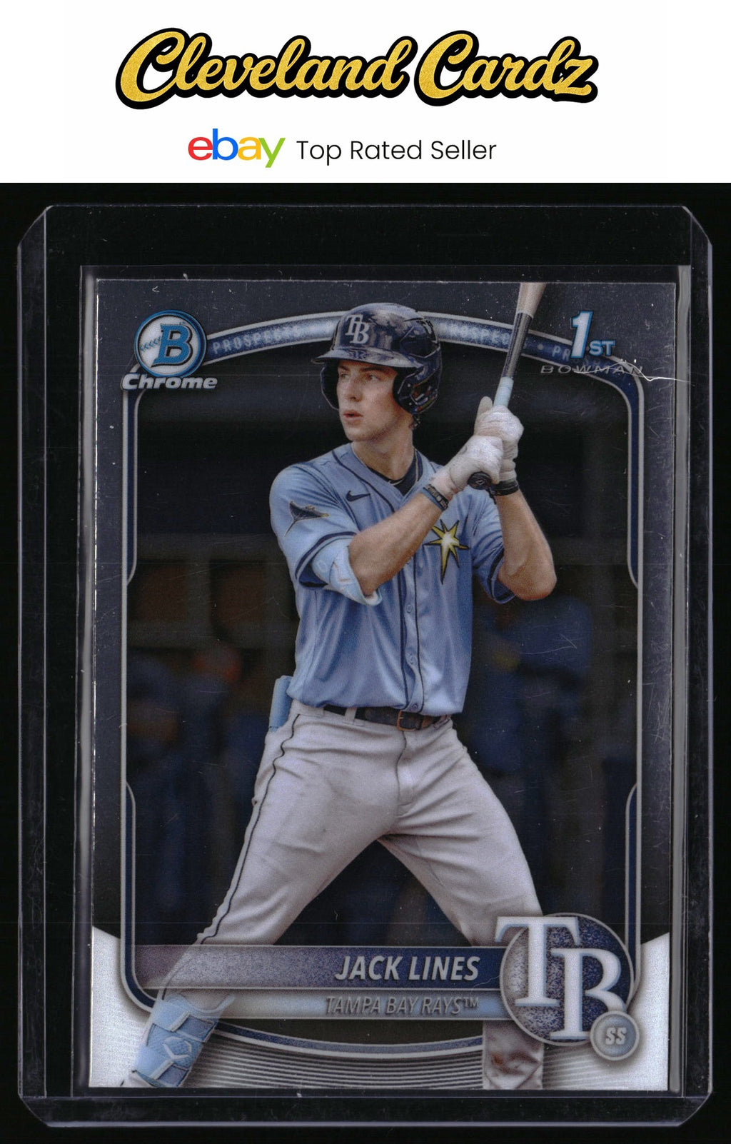 2025 Bowman #BCP-64 Jack Lines Chrome Prospects