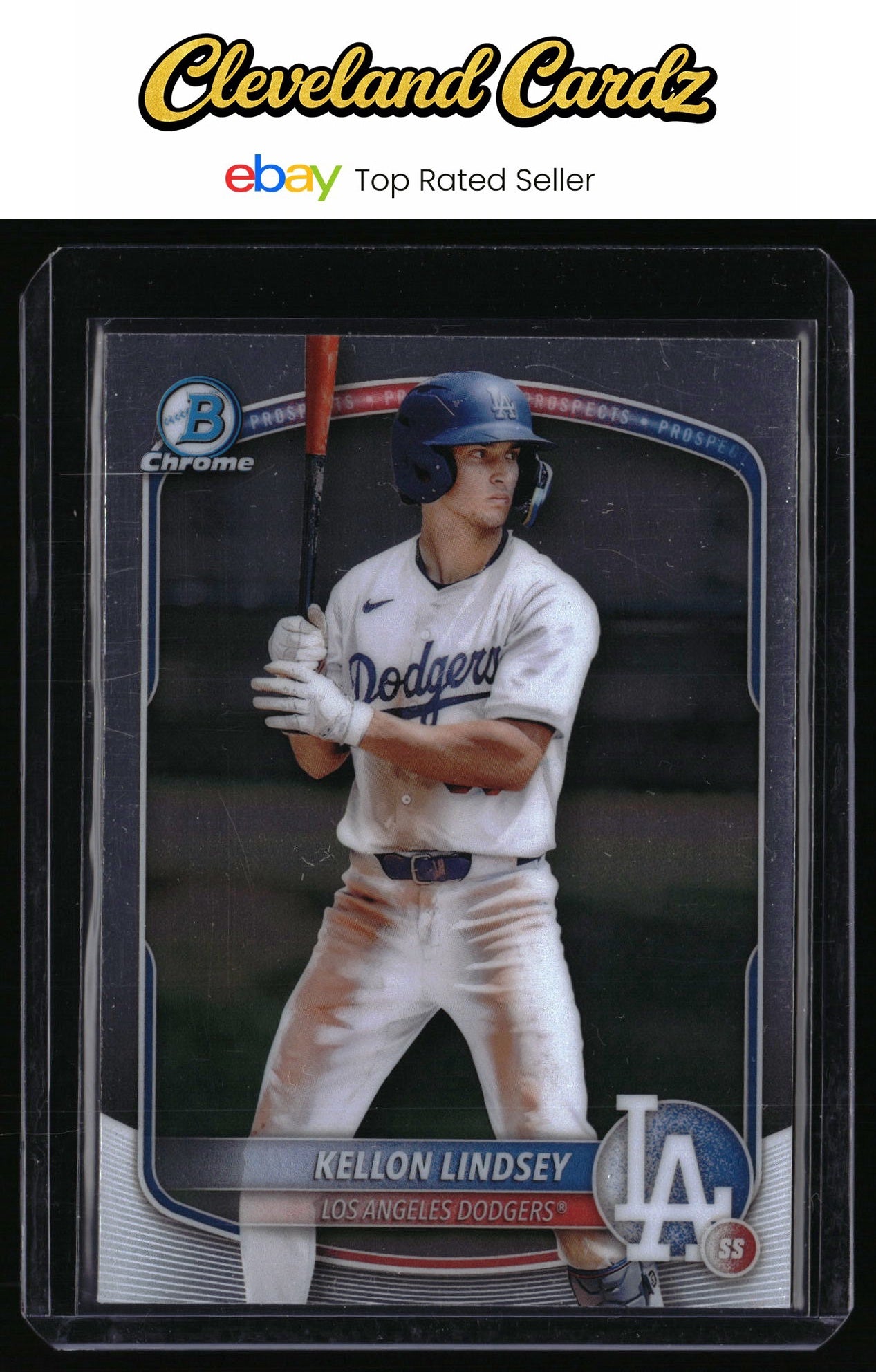 2025 Bowman #BCP-137 Kellon Lindsey Chrome Prospects