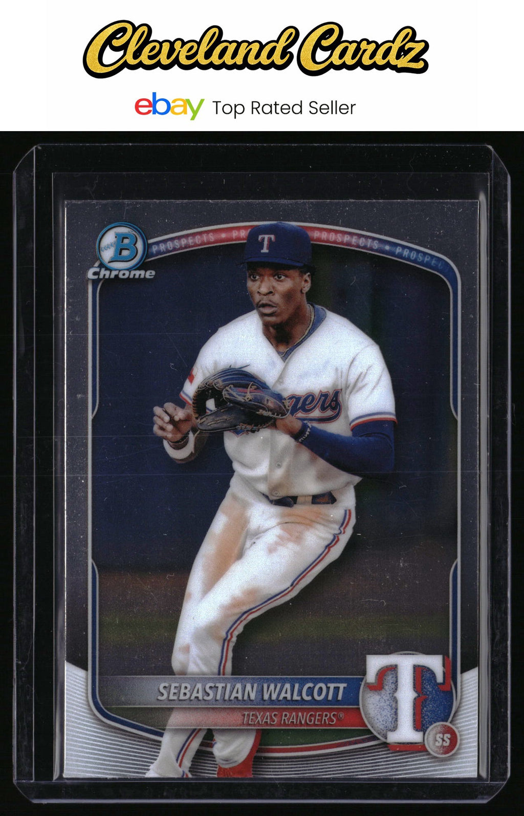 2025 Bowman #BCP-133 Sebastian Walcott Chrome Prospects