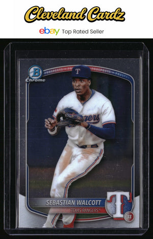 2025 Bowman #BCP-133 Sebastian Walcott Chrome Prospects