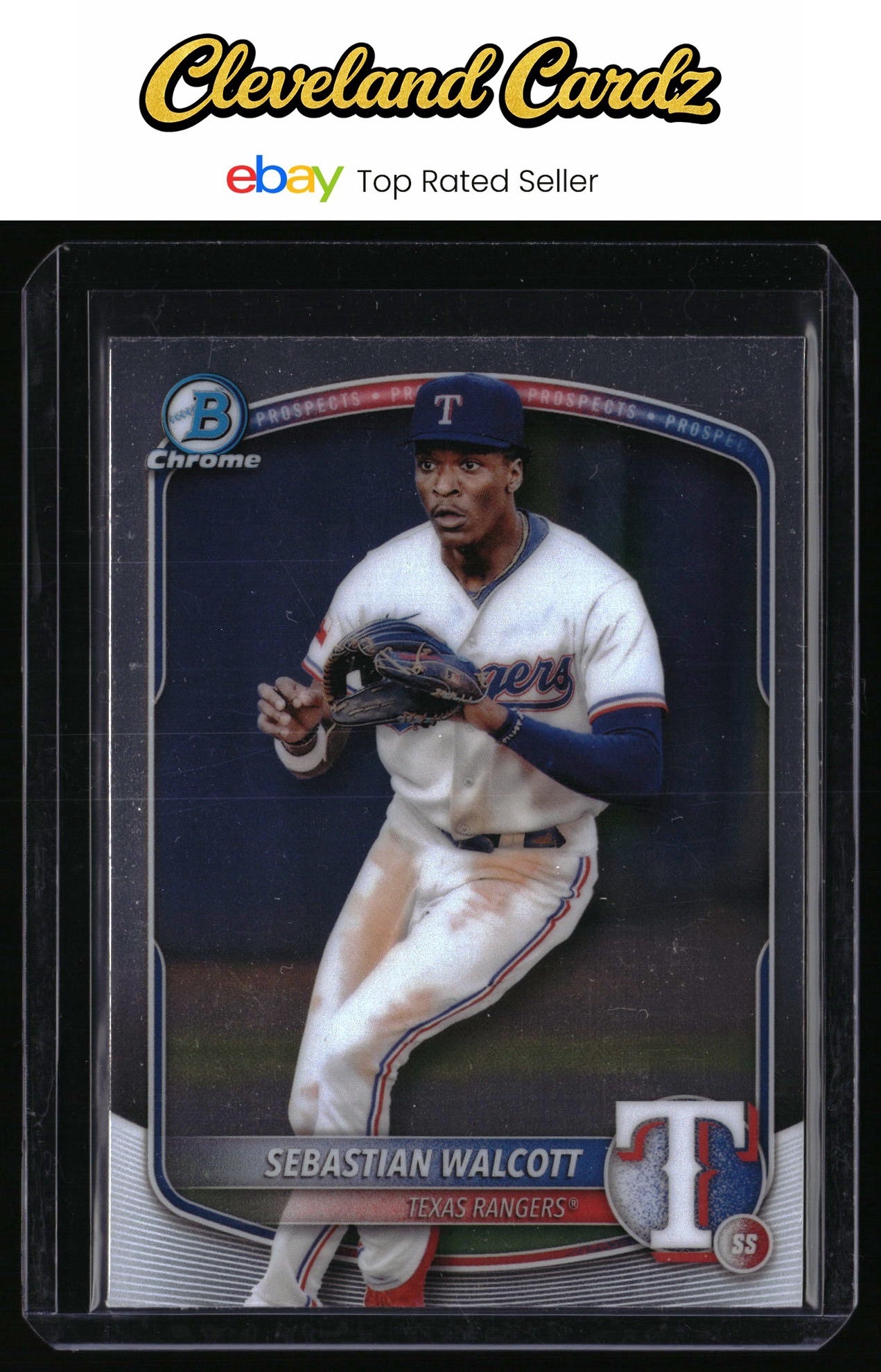 2025 Bowman #BCP-133 Sebastian Walcott Chrome Prospects