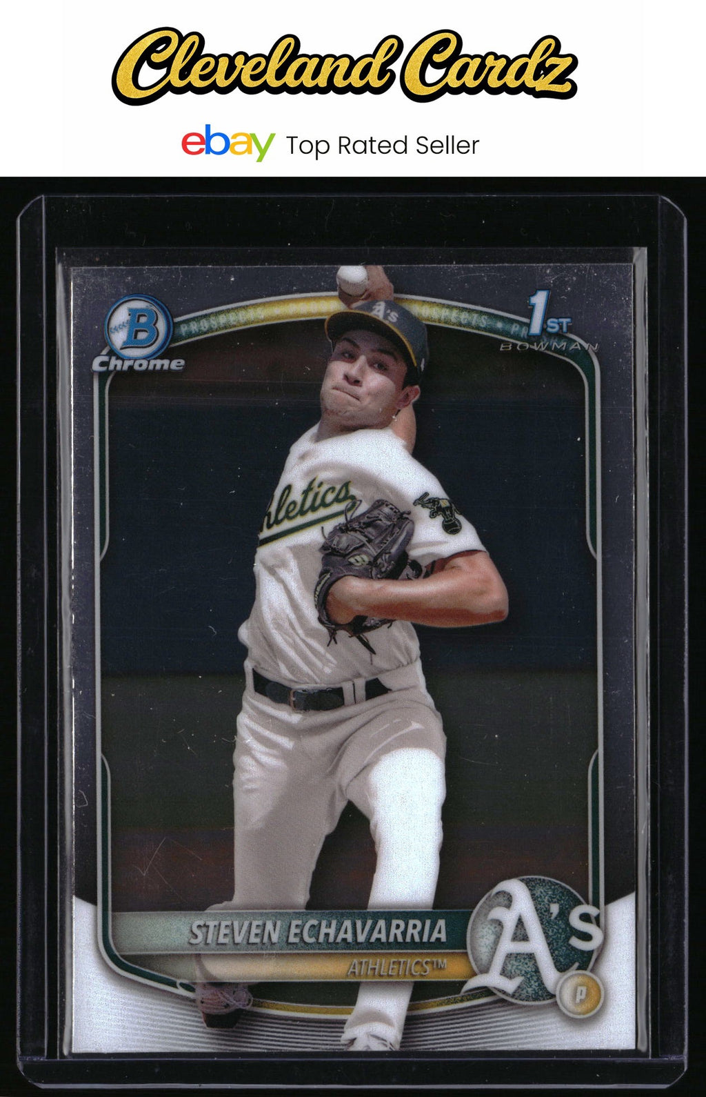 2025 Bowman #BCP-73 Steven Echavarria Chrome Prospects