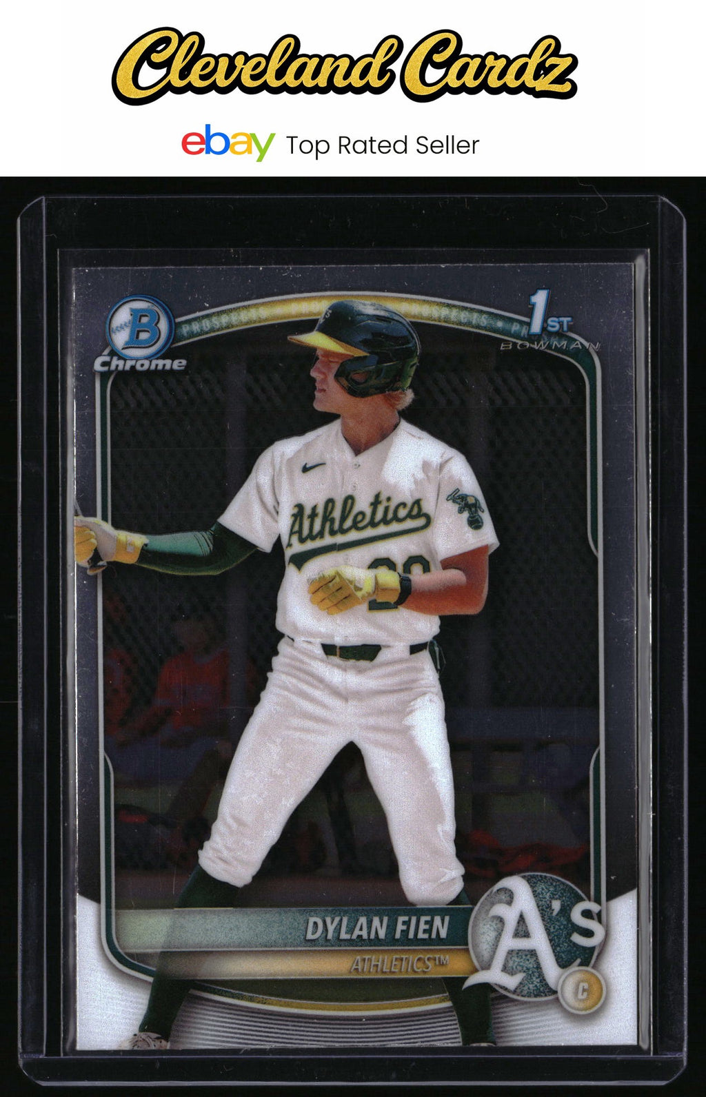 2025 Bowman #BCP-47 Dylan Fien Chrome Prospects