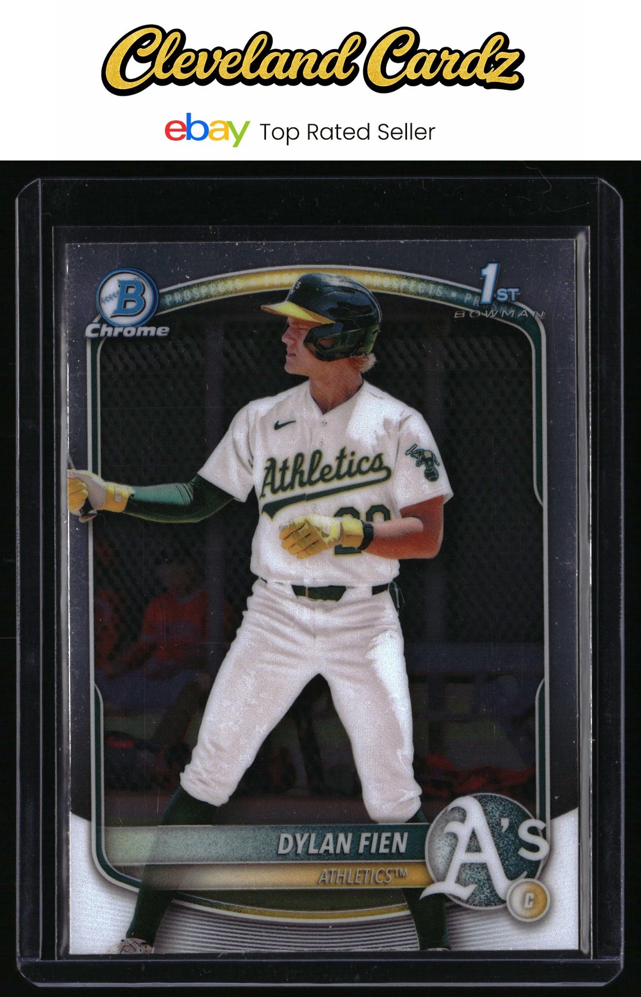 2025 Bowman #BCP-47 Dylan Fien Chrome Prospects