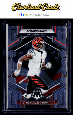 2023 Panini Mosaic #264 Ja'Marr Chase National Pride